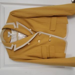 NWT Blazer Mustard Yellow
